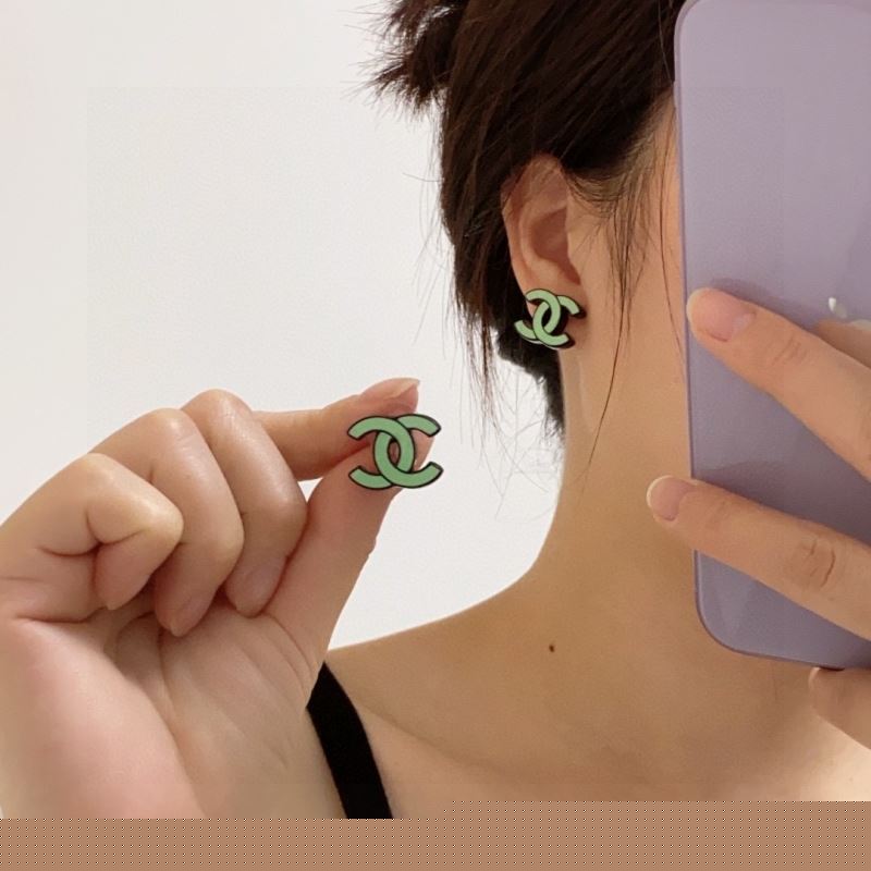 Ch*el earrings